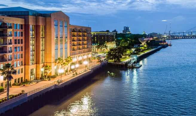 Marriott Savannah Riverfront Exterior