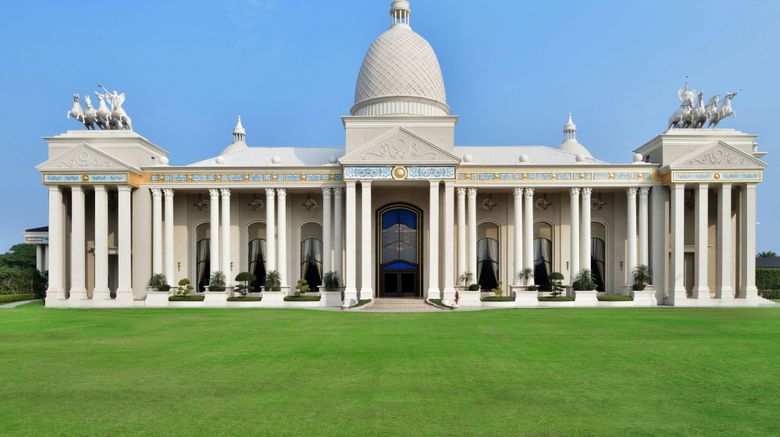 <b>Sheraton Grand Palace Indore Exterior</b>. Images powered by <a href="https://www.leonardoworldwide.com/" title="Leonardo Worldwide" target="_blank">Leonardo</a>.