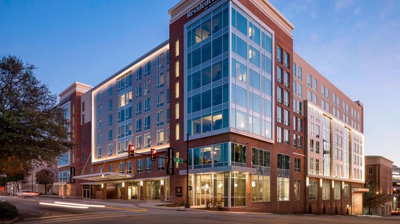 <b>SpringHill Suites Greenville Downtown Exterior</b>. Images powered by <a href="https://www.leonardoworldwide.com/" title="Leonardo Worldwide" target="_blank">Leonardo</a>.