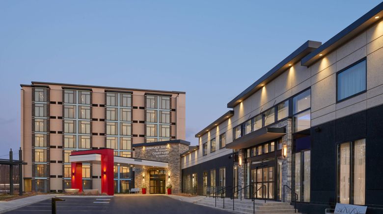 TownePlace Suites by Marriott Oshawa Exterior. Images powered by <a href="https://www.leonardoworldwide.com" target="_blank" rel="noopener">Leonardo</a>.