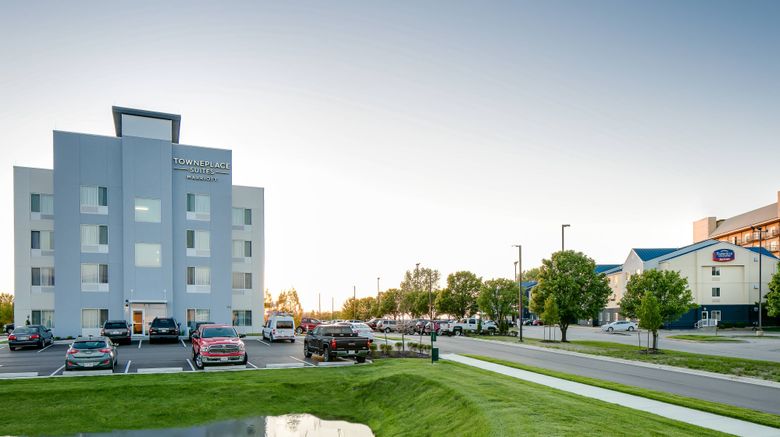 <b>TownePlace Suites Kansas City Airport Exterior</b>. Images powered by <a href="https://www.leonardoworldwide.com/" title="Leonardo Worldwide" target="_blank">Leonardo</a>.
