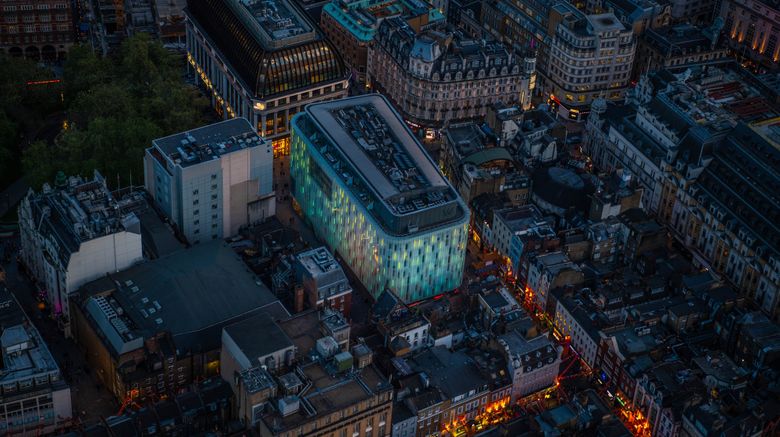 <b>W London - Leicester Square Exterior</b>. Images powered by <a href="https://www.leonardoworldwide.com/" title="Leonardo Worldwide" target="_blank">Leonardo</a>.