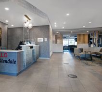TownePlace Stes Phoenix Glendale Sports Lobby