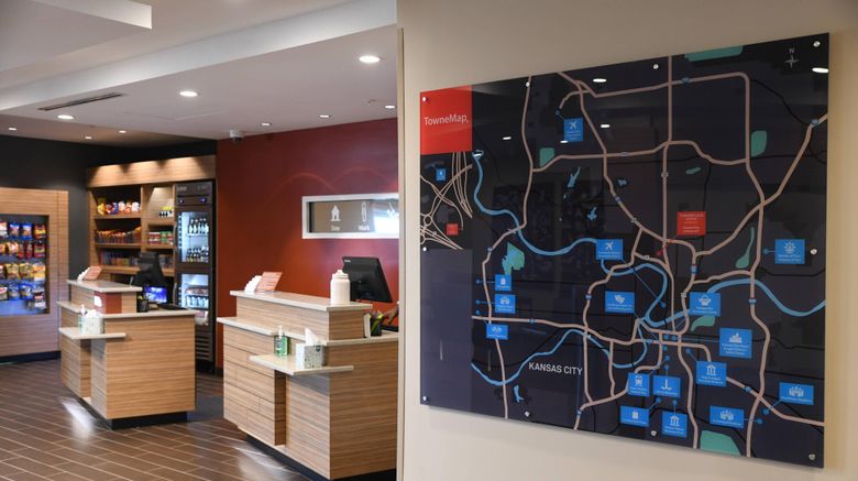 <b>TownePlace Suites KC at Briarcliff Lobby</b>. Images powered by <a href="https://www.leonardoworldwide.com/" title="Leonardo Worldwide" target="_blank">Leonardo</a>.