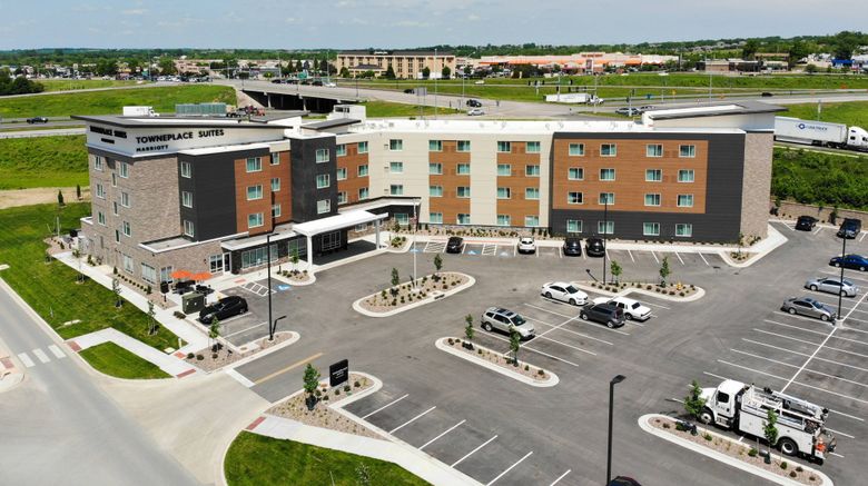 TownePlace Suites Liberty Exterior. Images powered by <a href="https://www.leonardoworldwide.com" target="_blank" rel="noopener">Leonardo</a>.