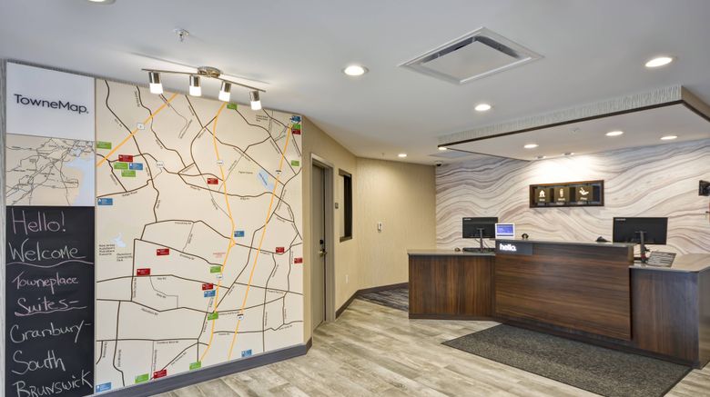 <b>TownePlace Suites Cranbury S Brunswick Lobby</b>. Images powered by <a href="https://www.leonardoworldwide.com/" title="Leonardo Worldwide" target="_blank">Leonardo</a>.