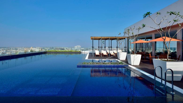<b>Marriott Executive Apartments Hyderabad Pool</b>. Images powered by <a href="https://www.leonardoworldwide.com/" title="Leonardo Worldwide" target="_blank">Leonardo</a>.