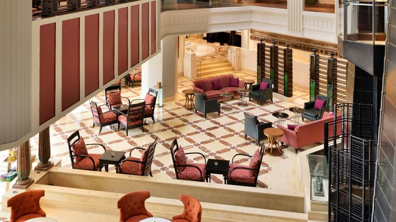 <b>Hyderabad Marriott Hotel & Conv Centre Lobby</b>. Images powered by <a href="https://www.leonardoworldwide.com/" title="Leonardo Worldwide" target="_blank">Leonardo</a>.