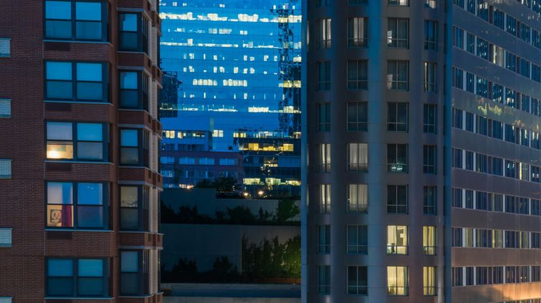 <b>Residence Inn by Marriott Jersey City Exterior</b>. Images powered by <a href="https://www.leonardoworldwide.com/" title="Leonardo Worldwide" target="_blank">Leonardo</a>.