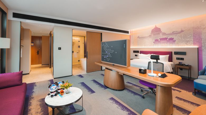 <b>Hampton Chongqing East Railway Stn Room</b>. Images powered by <a href="https://www.leonardoworldwide.com/" title="Leonardo Worldwide" target="_blank">Leonardo</a>.