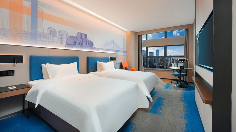 <b>Hampton Chongqing East Railway Stn Room</b>. Images powered by <a href="https://www.leonardoworldwide.com/" title="Leonardo Worldwide" target="_blank">Leonardo</a>.