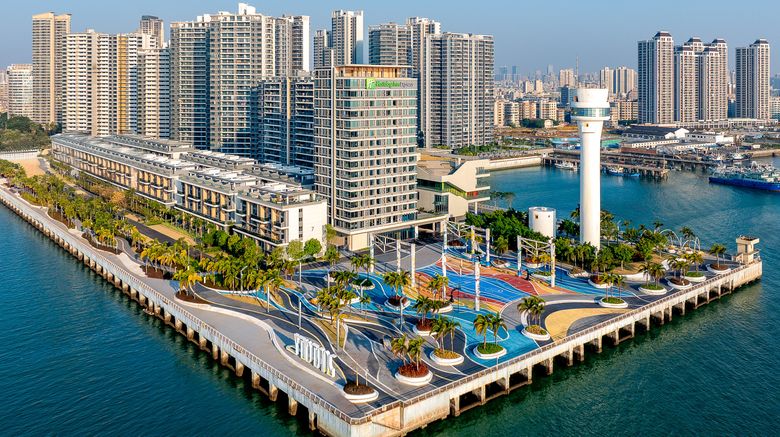 Holiday Inn Exp Zhanjiang Coast Exterior. Images powered by <a href="https://www.leonardoworldwide.com" target="_blank" rel="noopener">Leonardo</a>.