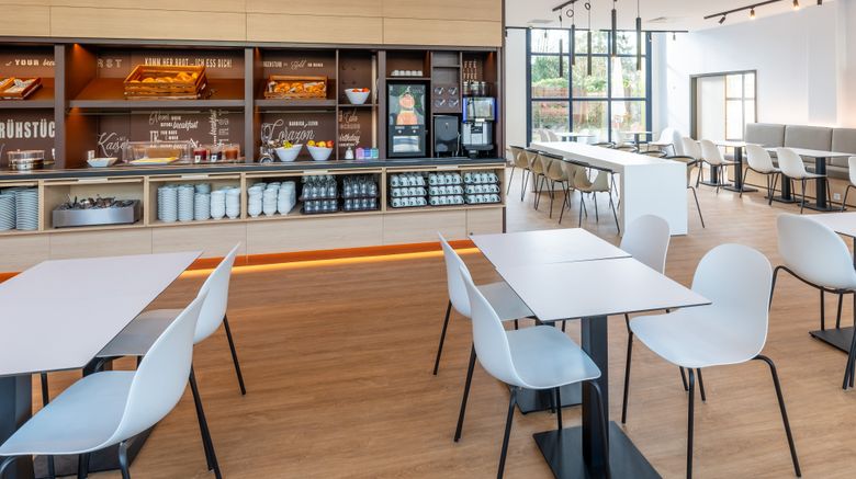 <b>B&B Hotel Aachen City-Ost Restaurant</b>. Images powered by <a href="https://www.leonardoworldwide.com/" title="Leonardo Worldwide" target="_blank">Leonardo</a>.