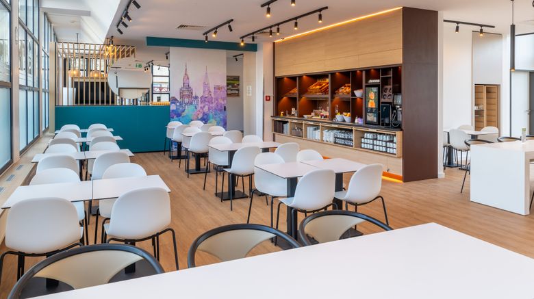 <b>B&B Hotel Aachen City-Ost Restaurant</b>. Images powered by <a href="https://www.leonardoworldwide.com/" title="Leonardo Worldwide" target="_blank">Leonardo</a>.