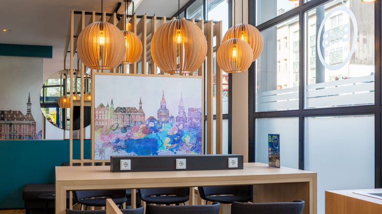<b>B&B Hotel Aachen City-Ost Restaurant</b>. Images powered by <a href="https://www.leonardoworldwide.com/" title="Leonardo Worldwide" target="_blank">Leonardo</a>.