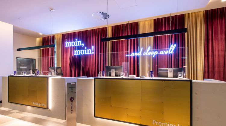 Premier Inn Hamburg St. Pauli Lobby