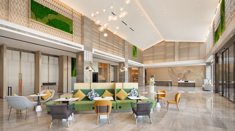 <b>Home2 Stes by Hilton Nuanshui Hot Spring Lobby</b>. Images powered by <a href="https://www.leonardoworldwide.com/" title="Leonardo Worldwide" target="_blank">Leonardo</a>.