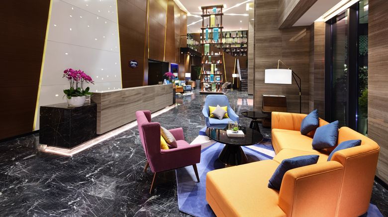 <b>Hampton by Hilton Changsha South Station Lobby</b>. Images powered by <a href="https://www.leonardoworldwide.com/" title="Leonardo Worldwide" target="_blank">Leonardo</a>.