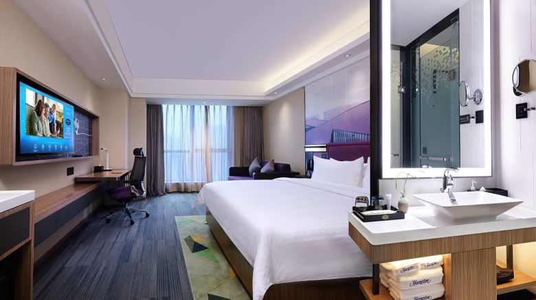 <b>Hampton by Hilton Changsha South Station Room</b>. Images powered by <a href="https://www.leonardoworldwide.com/" title="Leonardo Worldwide" target="_blank">Leonardo</a>.