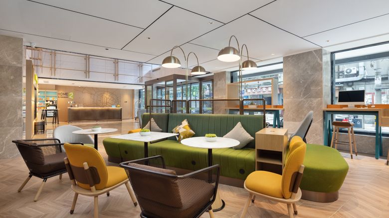 <b>Home2 Suites by Hilton Chengdu Kuanzhai Lobby</b>. Images powered by <a href="https://www.leonardoworldwide.com/" title="Leonardo Worldwide" target="_blank">Leonardo</a>.