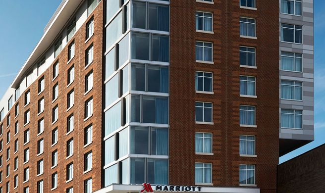 Ithaca Marriott Downtown on the Commons Exterior