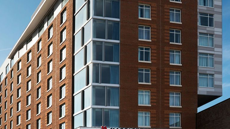Ithaca Marriott Downtown on the Commons Exterior. Images powered by <a href="https://www.leonardoworldwide.com" target="_blank" rel="noopener">Leonardo</a>.