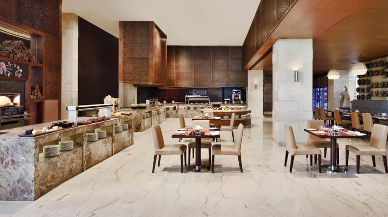 <b>Jaipur Marriott Hotel Restaurant</b>. Images powered by <a href="https://www.leonardoworldwide.com/" title="Leonardo Worldwide" target="_blank">Leonardo</a>.