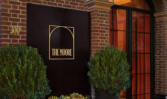 The Moore Hotel Exterior