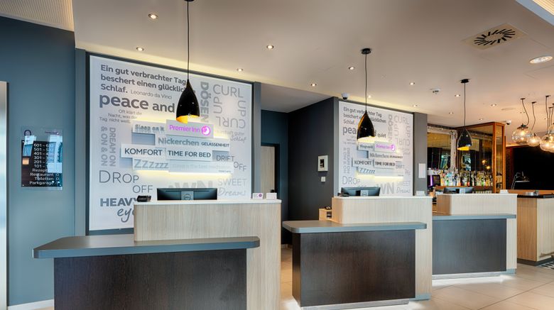 <b>Premier Inn Leipzig City Hahnekamm Hotel Lobby</b>. Images powered by <a href="https://www.leonardoworldwide.com/" title="Leonardo Worldwide" target="_blank">Leonardo</a>.