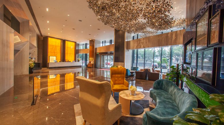 <b>Hampton by Hilton Qingyuan Qingxin Lobby</b>. Images powered by <a href="https://www.leonardoworldwide.com/" title="Leonardo Worldwide" target="_blank">Leonardo</a>.