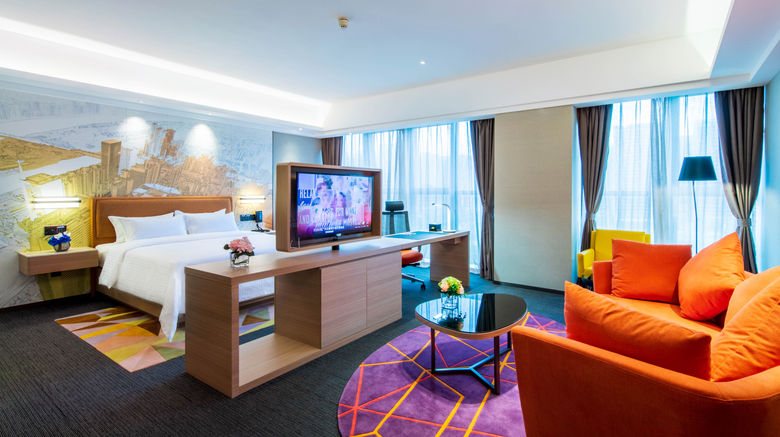 <b>Hampton by Hilton Guangzhou Huadu Hotel Room</b>. Images powered by <a href="https://www.leonardoworldwide.com/" title="Leonardo Worldwide" target="_blank">Leonardo</a>.