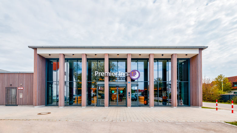 Premier Inn Munich Airport Exterior. Images powered by <a href="https://www.leonardoworldwide.com" target="_blank" rel="noopener">Leonardo</a>.