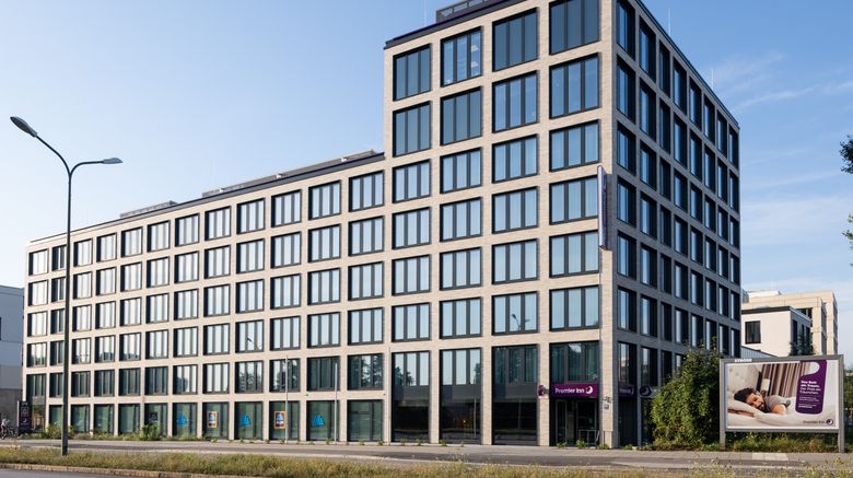 Premier Inn Munich City Schwabing Hotel Exterior. Images powered by <a href="https://www.leonardoworldwide.com" target="_blank" rel="noopener">Leonardo</a>.