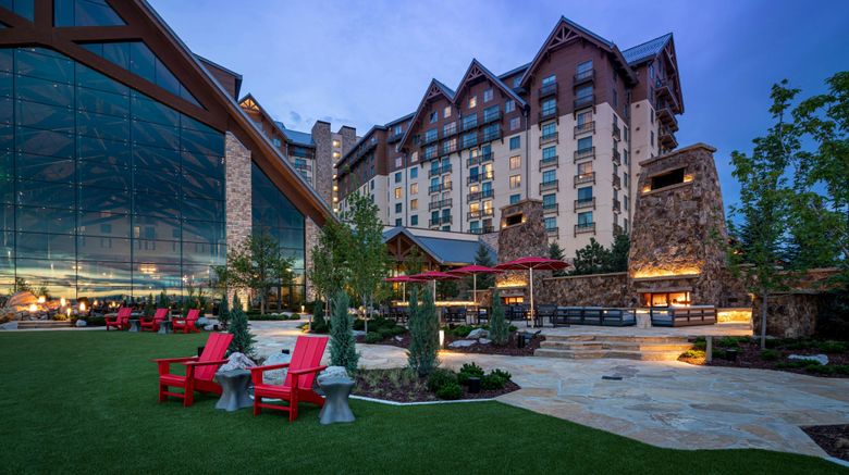 <b>Gaylord Rockies Resort & Conv Ctr Exterior</b>. Images powered by <a href="https://www.leonardoworldwide.com/" title="Leonardo Worldwide" target="_blank">Leonardo</a>.