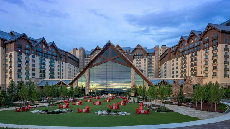 Gaylord Rockies Resort  and  Conv Ctr Exterior. Images powered by <a href="https://www.leonardoworldwide.com" target="_blank" rel="noopener">Leonardo</a>.