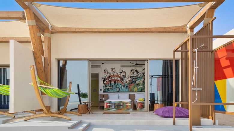 <b>Fuwairit Kite Beach, Tapestry Collection Room</b>. Images powered by <a href="https://www.leonardoworldwide.com/" title="Leonardo Worldwide" target="_blank">Leonardo</a>.