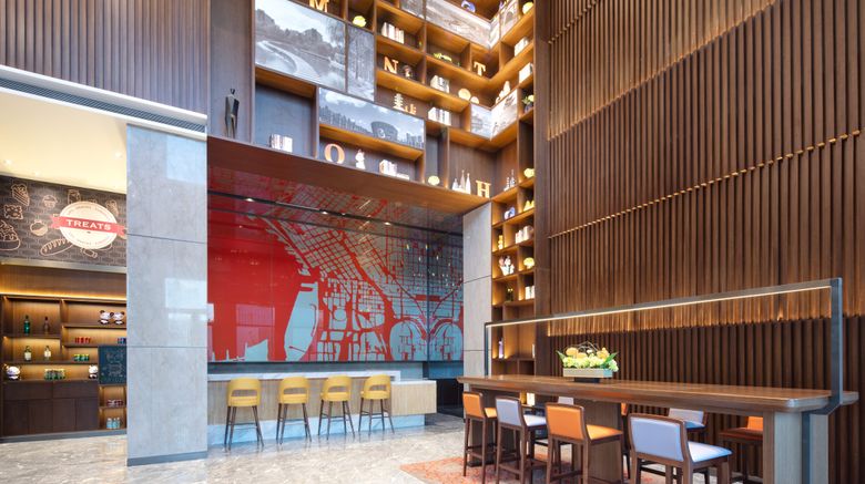<b>Hampton by Hilton Handan Railway Station Lobby</b>. Images powered by <a href="https://www.leonardoworldwide.com/" title="Leonardo Worldwide" target="_blank">Leonardo</a>.