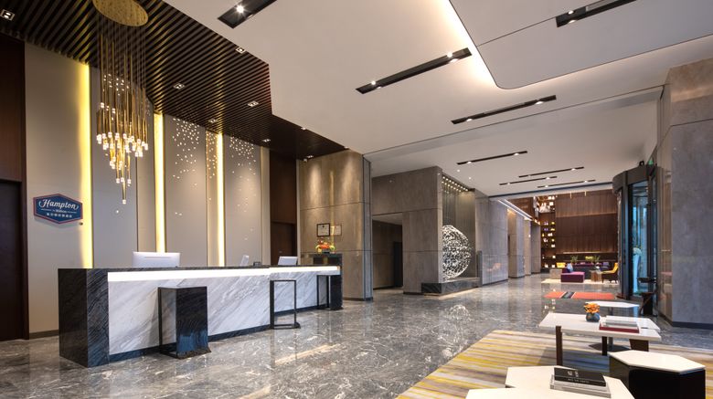 <b>Hampton by Hilton Handan Railway Station Lobby</b>. Images powered by <a href="https://www.leonardoworldwide.com/" title="Leonardo Worldwide" target="_blank">Leonardo</a>.