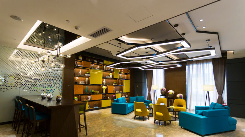 <b>Hampton by Hilton Lanzhou Mogao Avenue Lobby</b>. Images powered by <a href="https://www.leonardoworldwide.com/" title="Leonardo Worldwide" target="_blank">Leonardo</a>.