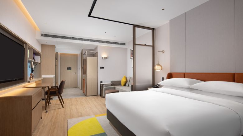 <b>Home2 Stes by Hilton Qianjiang New Town Room</b>. Images powered by <a href="https://www.leonardoworldwide.com/" title="Leonardo Worldwide" target="_blank">Leonardo</a>.