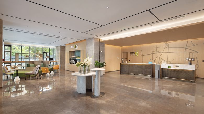 <b>Home2 Stes by Hilton Qianjiang New Town Lobby</b>. Images powered by <a href="https://www.leonardoworldwide.com/" title="Leonardo Worldwide" target="_blank">Leonardo</a>.