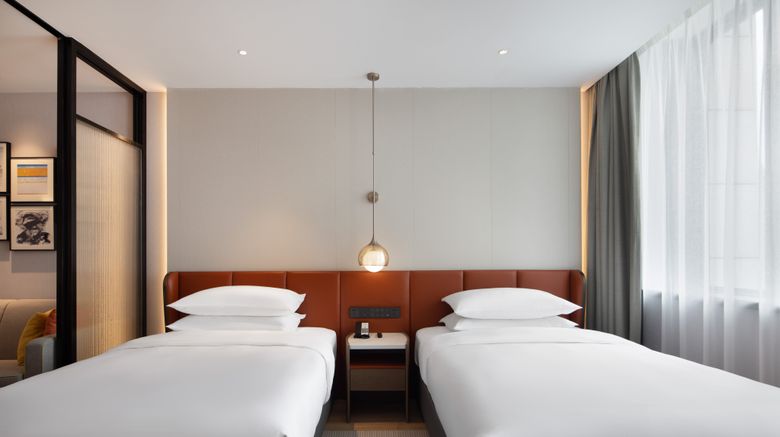 <b>Home2 Stes by Hilton Qianjiang New Town Room</b>. Images powered by <a href="https://www.leonardoworldwide.com/" title="Leonardo Worldwide" target="_blank">Leonardo</a>.