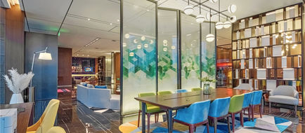 Hampton IQN Rainbow Lobby