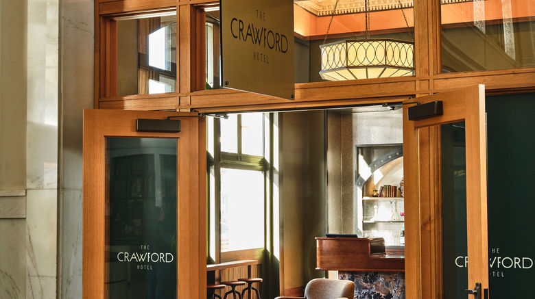 <b>The Crawford Hotel Lobby</b>. Images powered by <a href="https://www.leonardoworldwide.com/" title="Leonardo Worldwide" target="_blank">Leonardo</a>.