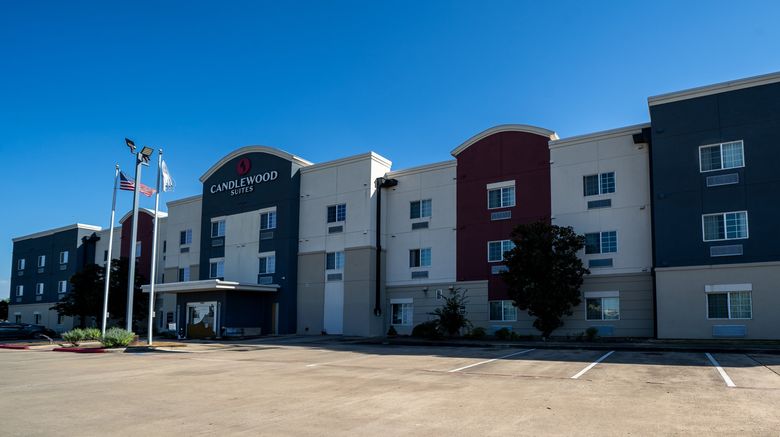 Candlewood Suites Baytown Exterior. Images powered by <a href="https://www.leonardoworldwide.com" target="_blank" rel="noopener">Leonardo</a>.