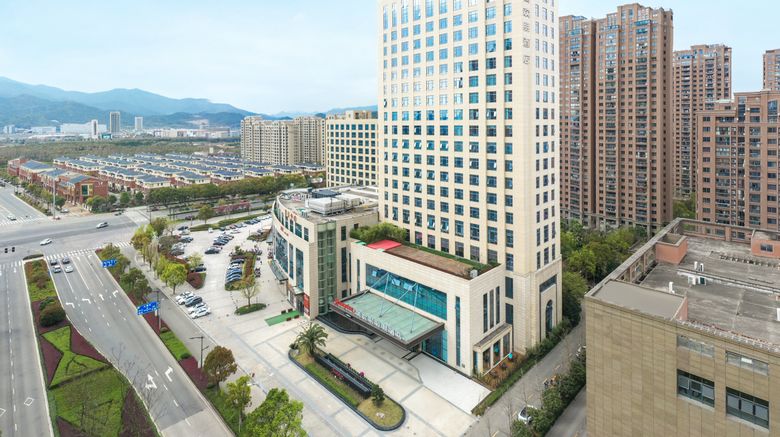 <b>Hampton by Hilton Ningbo Ninghai Keji Av Exterior</b>. Images powered by <a href="https://www.leonardoworldwide.com/" title="Leonardo Worldwide" target="_blank">Leonardo</a>.