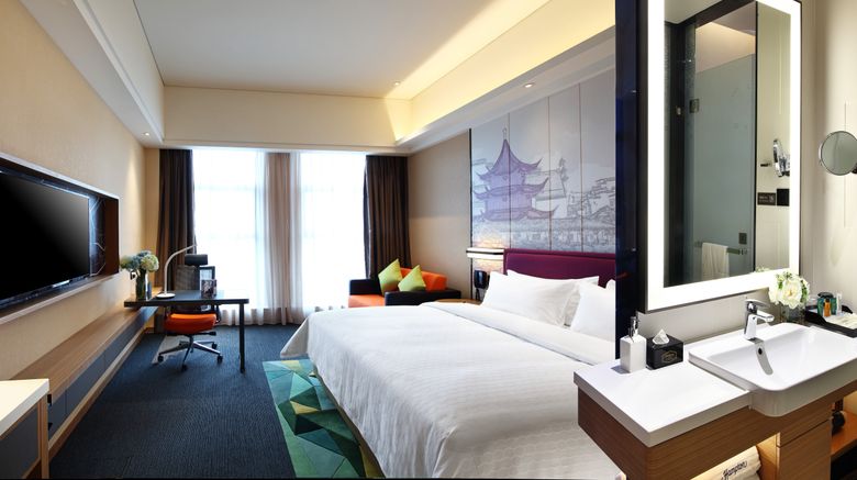 <b>Hampton by Hilton Nanjing South Station Room</b>. Images powered by <a href="https://www.leonardoworldwide.com/" title="Leonardo Worldwide" target="_blank">Leonardo</a>.