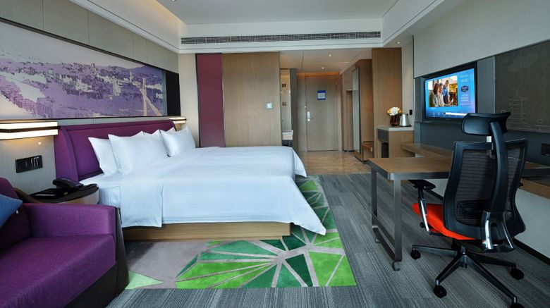 <b>Hampton by Hilton Central Plaza Room</b>. Images powered by <a href="https://www.leonardoworldwide.com/" title="Leonardo Worldwide" target="_blank">Leonardo</a>.