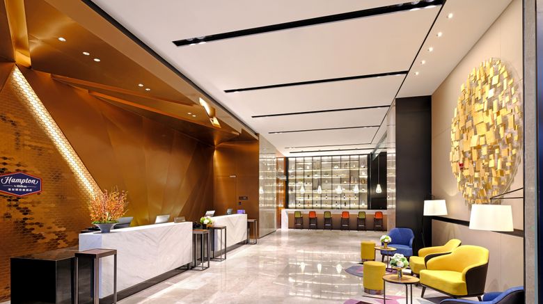 <b>Hampton by Hilton Central Plaza Lobby</b>. Images powered by <a href="https://www.leonardoworldwide.com/" title="Leonardo Worldwide" target="_blank">Leonardo</a>.