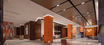 Hampton by Hilton Railway Statiion Lobby